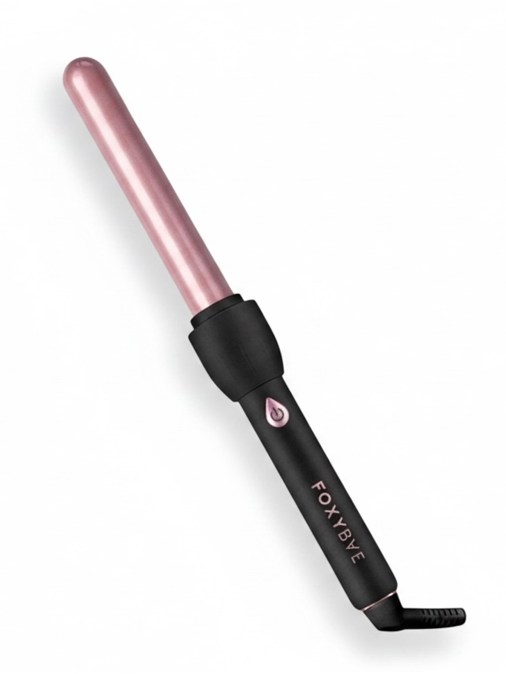 FoxyBae Rose Gold Pink 25mm Curling Wand Boxy Charm Exclusive Limited Edition